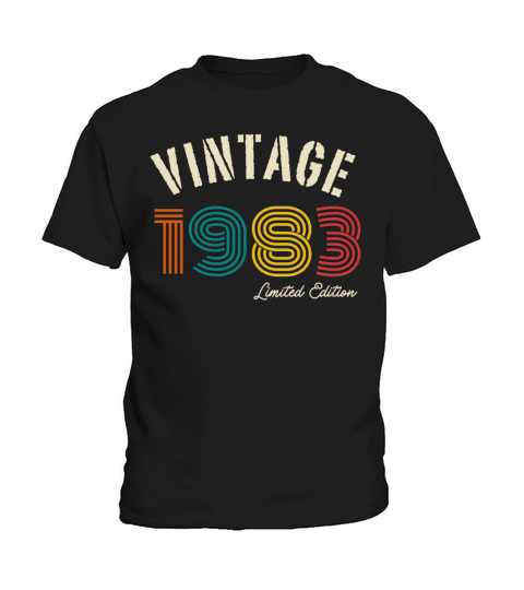 Vintage 1983 40th Birthday Kids T-Shirt
