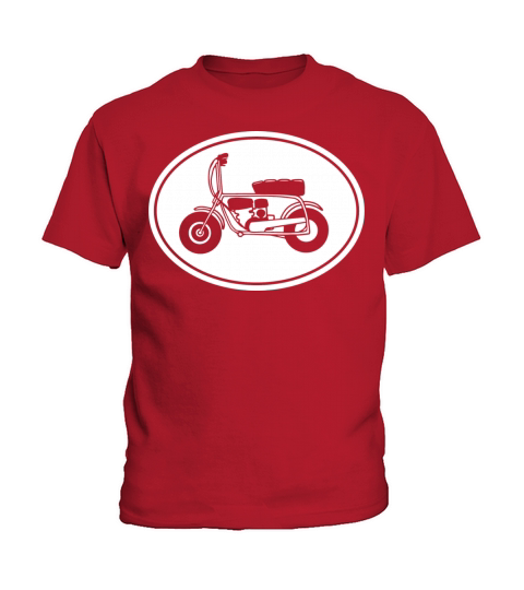 Vintage Minibike Mini Bike Graphic Kids T-Shirt