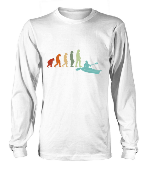 KAYAKS Canoes RAFTING Vintage KAYAKER Kayaking Long sleeved Unisex