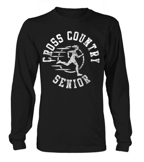 Vintage Cross Country Senior Long sleeved Unisex