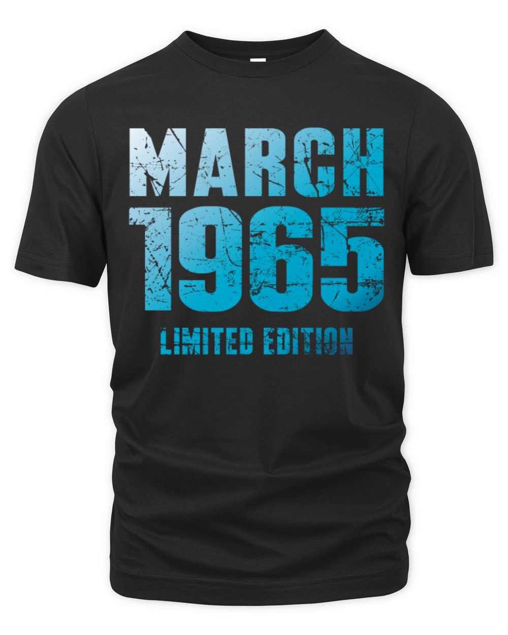 March 1965 Limited Edition Birthday Present Organic Unisex T-shirt
