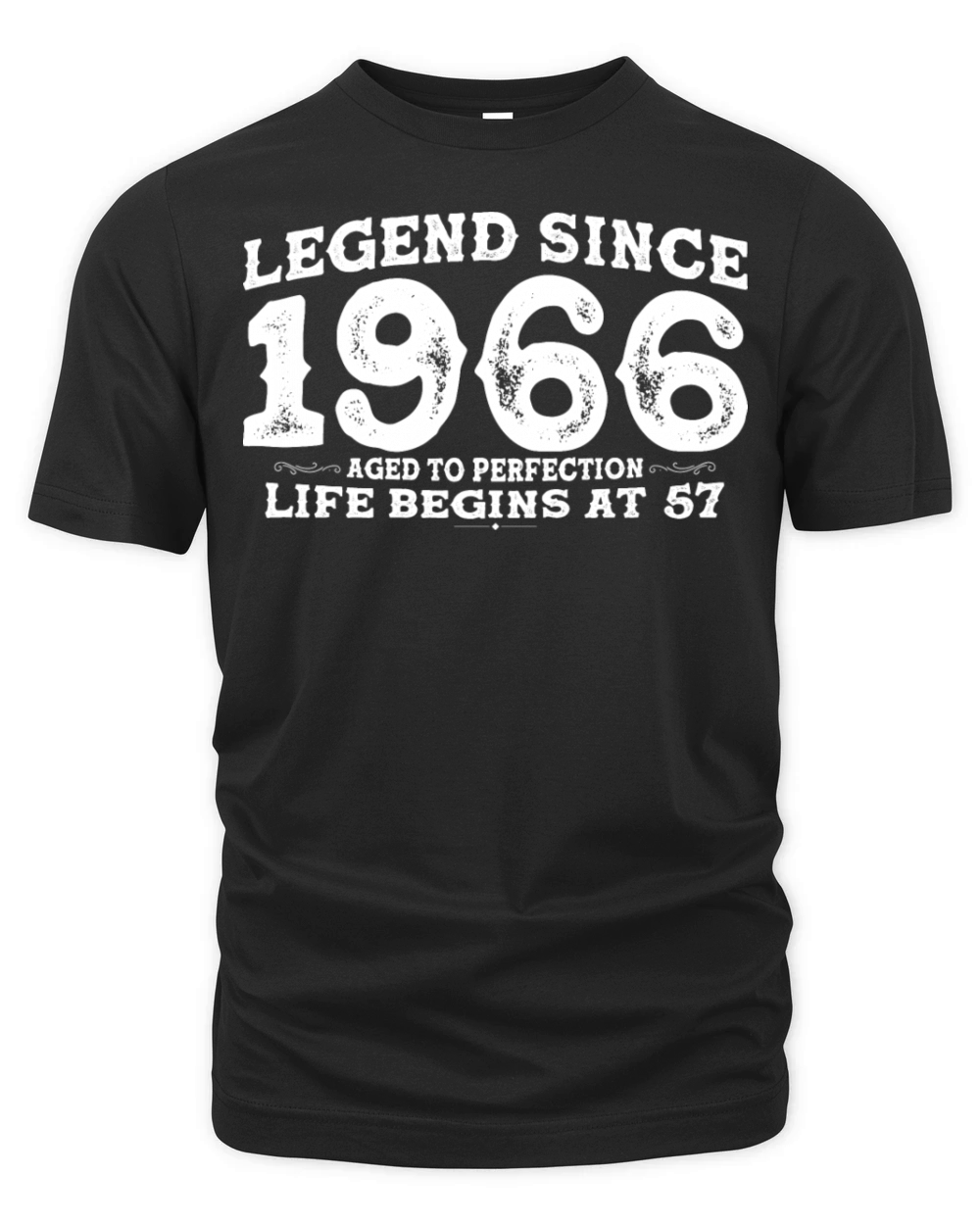 Vintage 1966 Shirt for Men Women 57 Year Old 57th Organic Unisex T-shirt