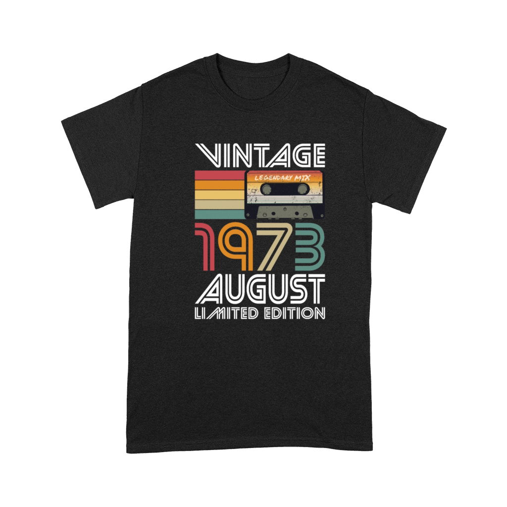 50th birthday august 1973 vintage 1973 Premium T-shirt