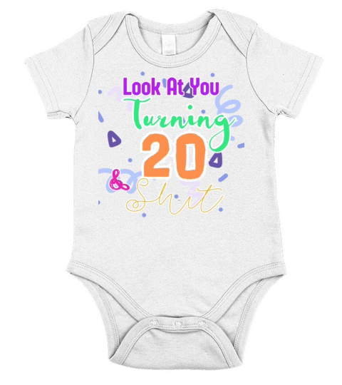 20th Birthday - Funny Birthday Quote Short Sleeve Baby One-Piece