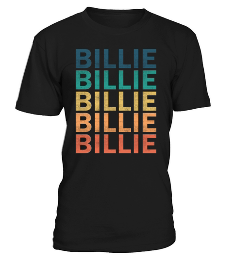 Billie Name T Shirt - Billie Vintage Retro Name Gi T-Shirt Unisex