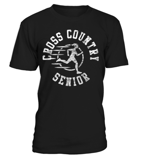 Vintage Cross Country Senior T-Shirt Unisex