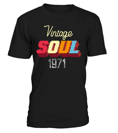 Vintage Soul 1971 T-Shirt Unisex