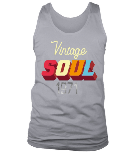 Vintage Soul 1971 Tank Top Unisex