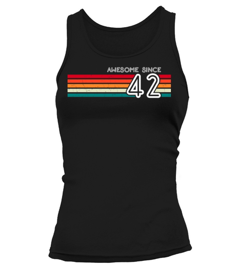 Awesome Since 1942 81st Birthday Gifts 81 Years Tank top Woman