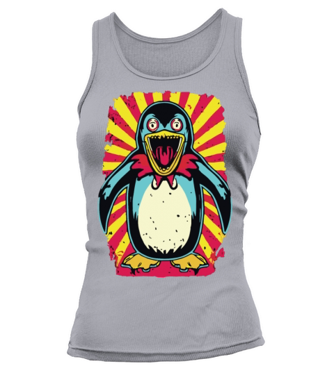 Horror Scary Zombie penguin Tank top Woman