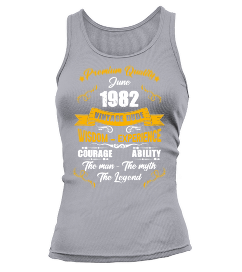June 1969 Vintage Birthday Present Tank top Woman