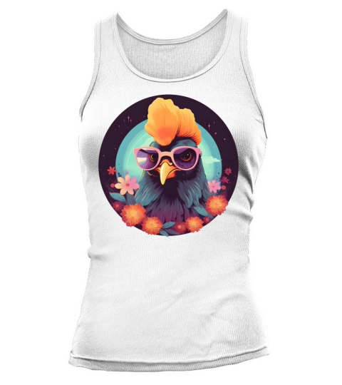 Retro Chicken Lovers Vintage Tank top Woman