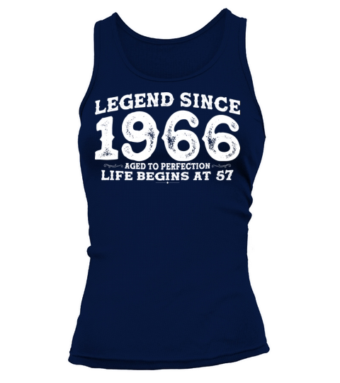 Vintage 1966 Shirt for Men Women 57 Year Old 57th Tank top Woman