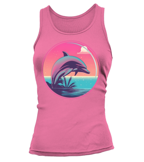 Vintage Dolphin Lovers Tank top Woman