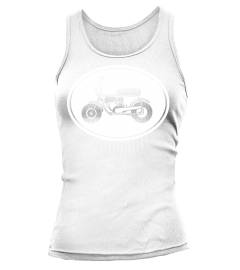 Vintage Minibike Mini Bike Graphic Tank top Woman
