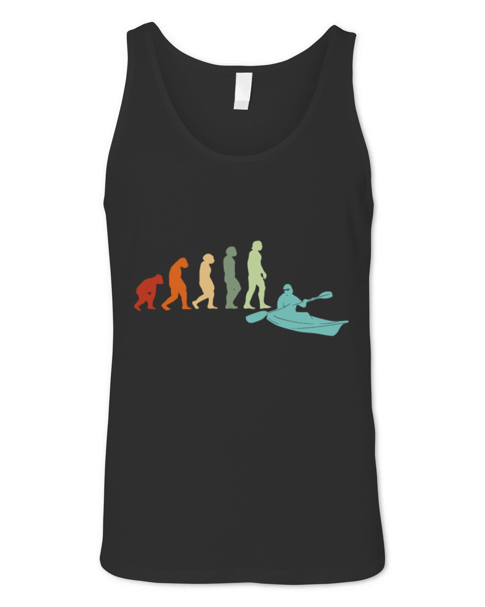 KAYAKS Canoes RAFTING Vintage KAYAKER Kayaking Unisex Jersey Tank