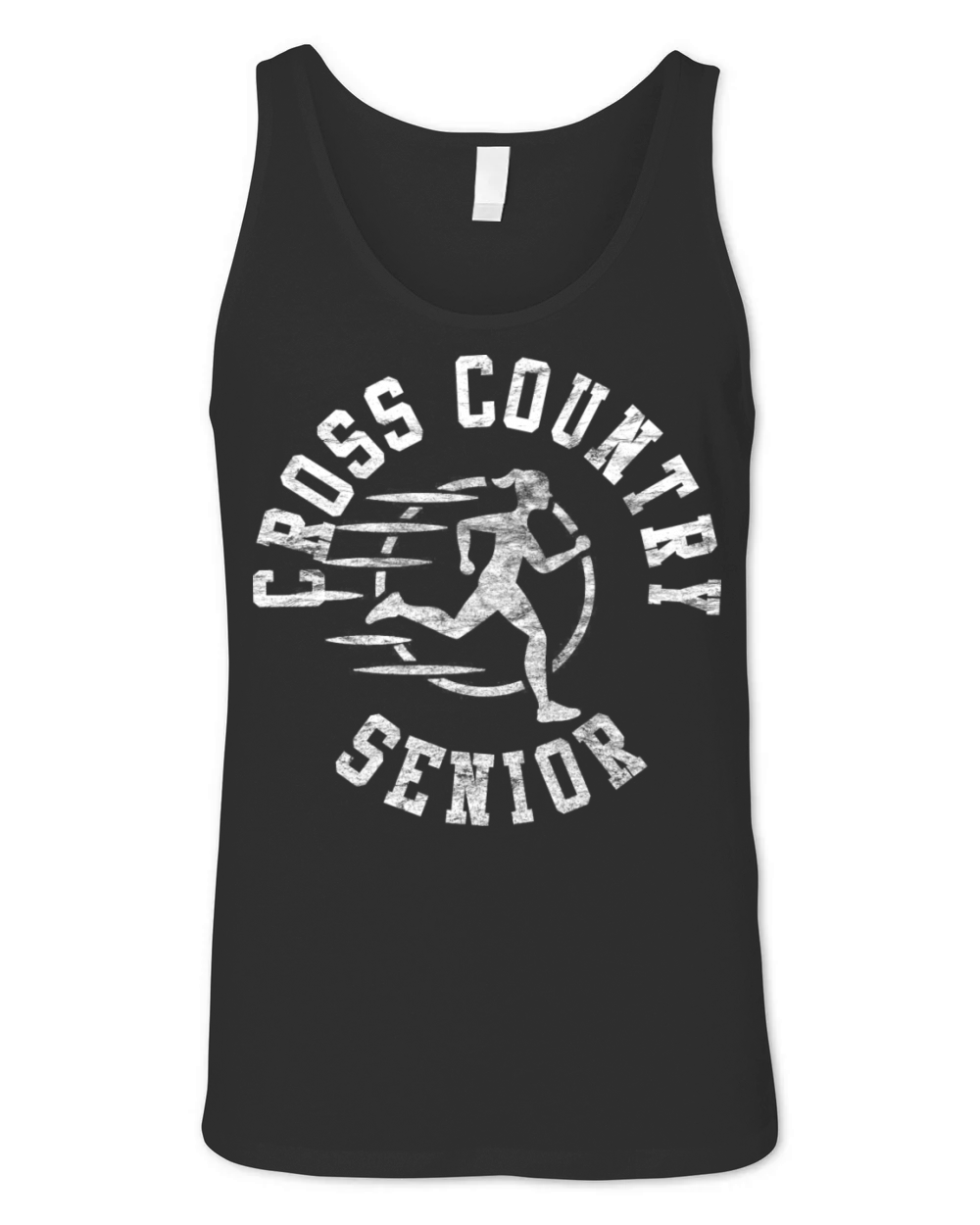 Vintage Cross Country Senior Unisex Jersey Tank