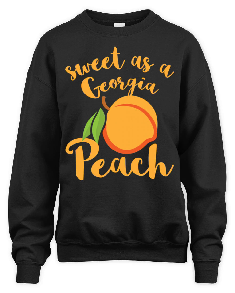 Sweet As Georgia Peach Unisex Premium Crewneck Sweatshirt