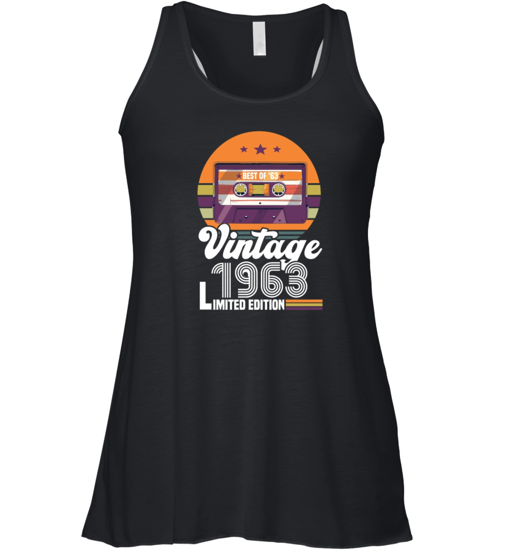 Birthday May 1963 Women's Flowy Tank Top