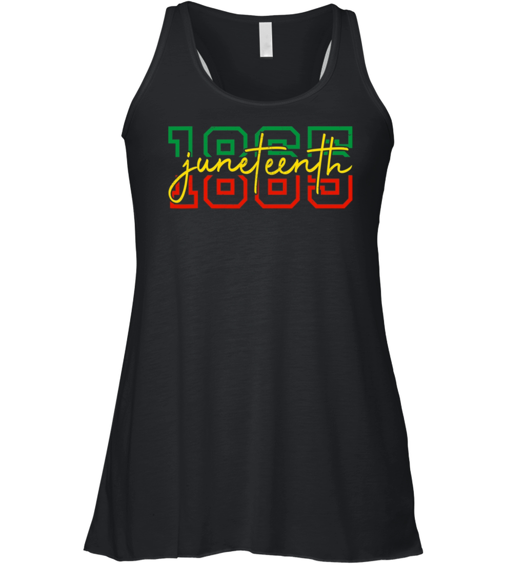Juneteenth 1865 Vintage Toddler Women's Flowy Tank Top