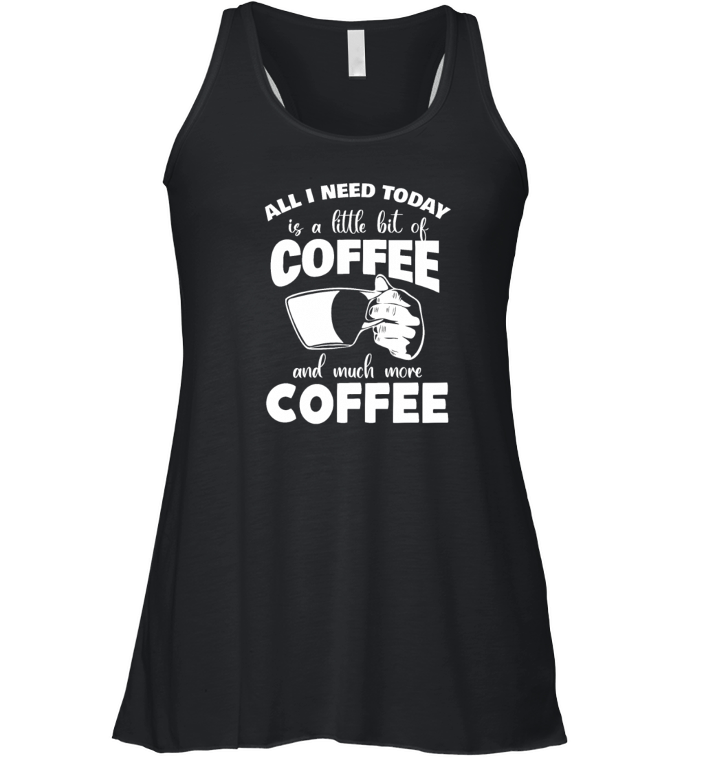 Need Coffee Today Queen Latte Art Barista Coffee Women's Flowy Tank Top