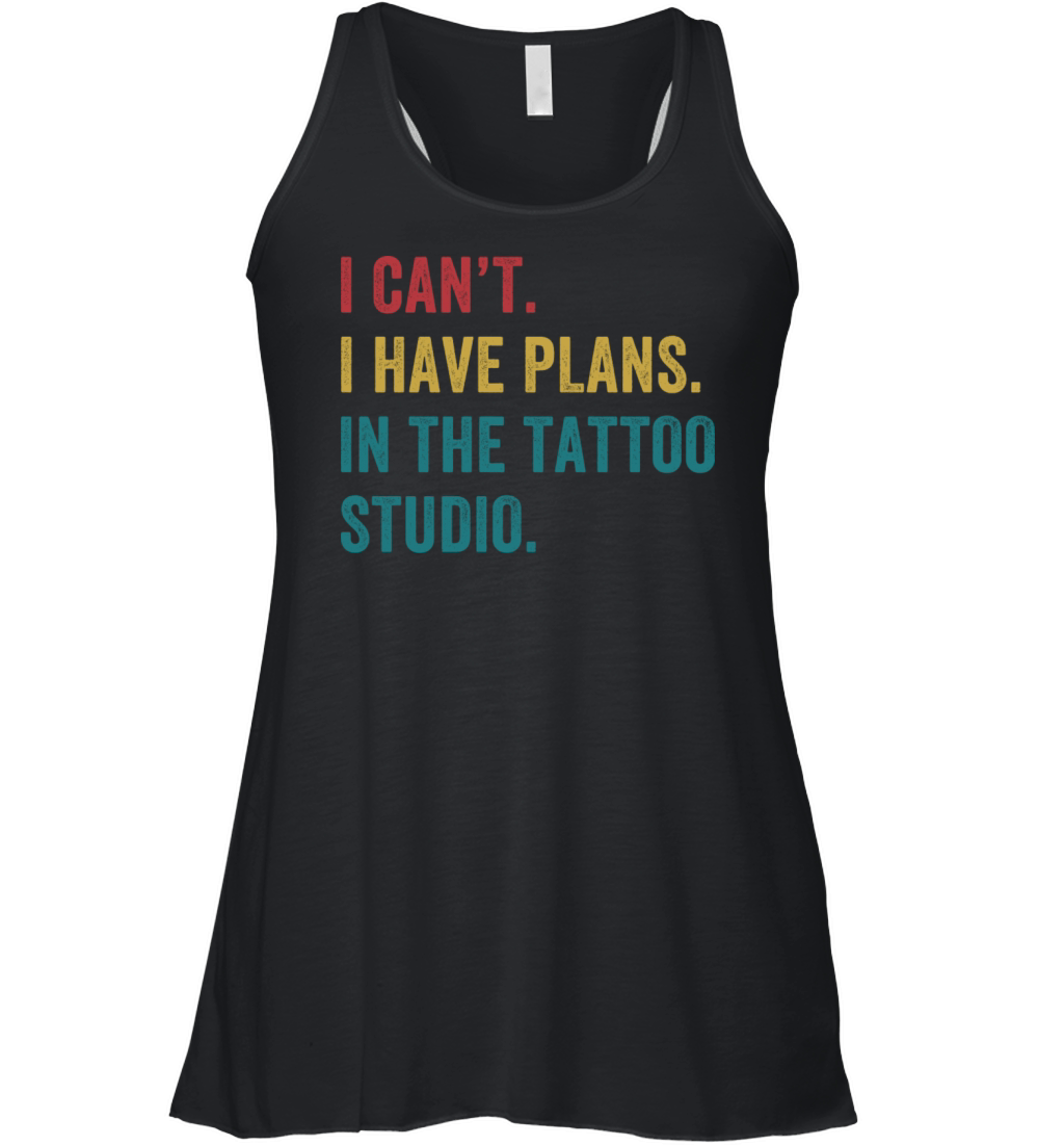 Tattoo Artist Tattooist Tattooing Plans In The Women's Flowy Tank Top