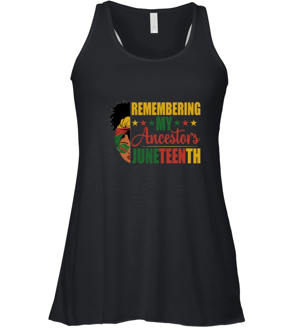 The Same Heart Inside Black History Juneteenth Women's Flowy Tank Top