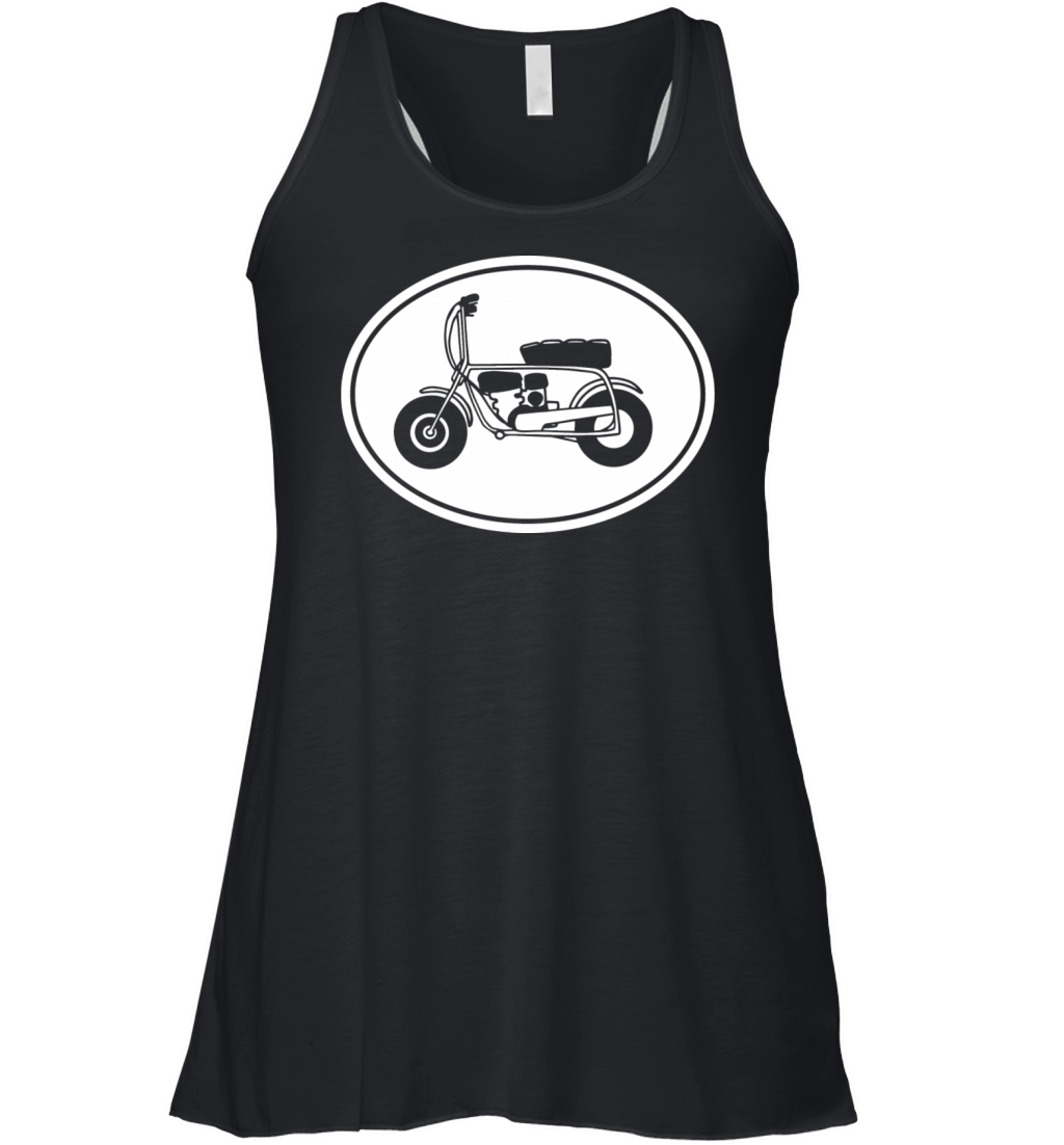Vintage Minibike Mini Bike Graphic Women's Flowy Tank Top