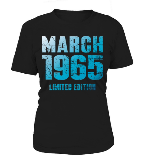 March 1965 Limited Edition Birthday Present Women's T-Shirt