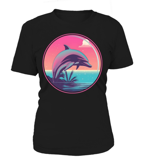 Vintage Dolphin Lovers Women's T-Shirt