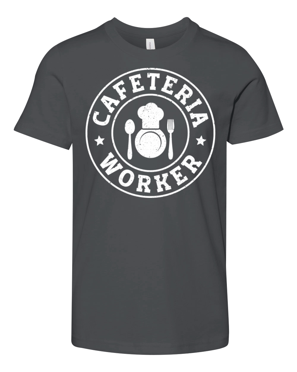 Cafeteria Worker Grunge Vintage Cafeteria Worker Youth Unisex Jersey Tee