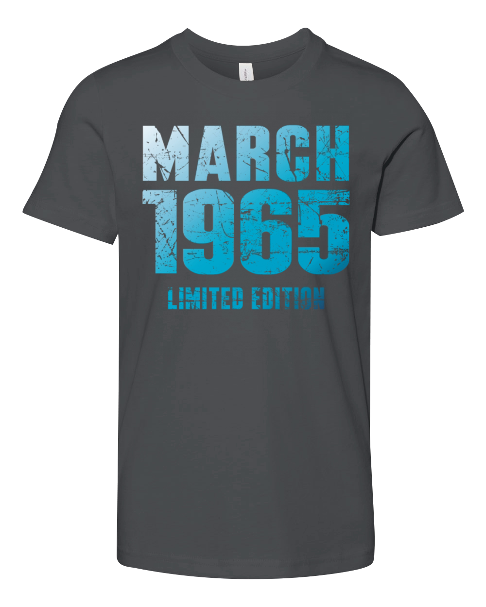 March 1965 Limited Edition Birthday Present Youth Unisex Jersey Tee