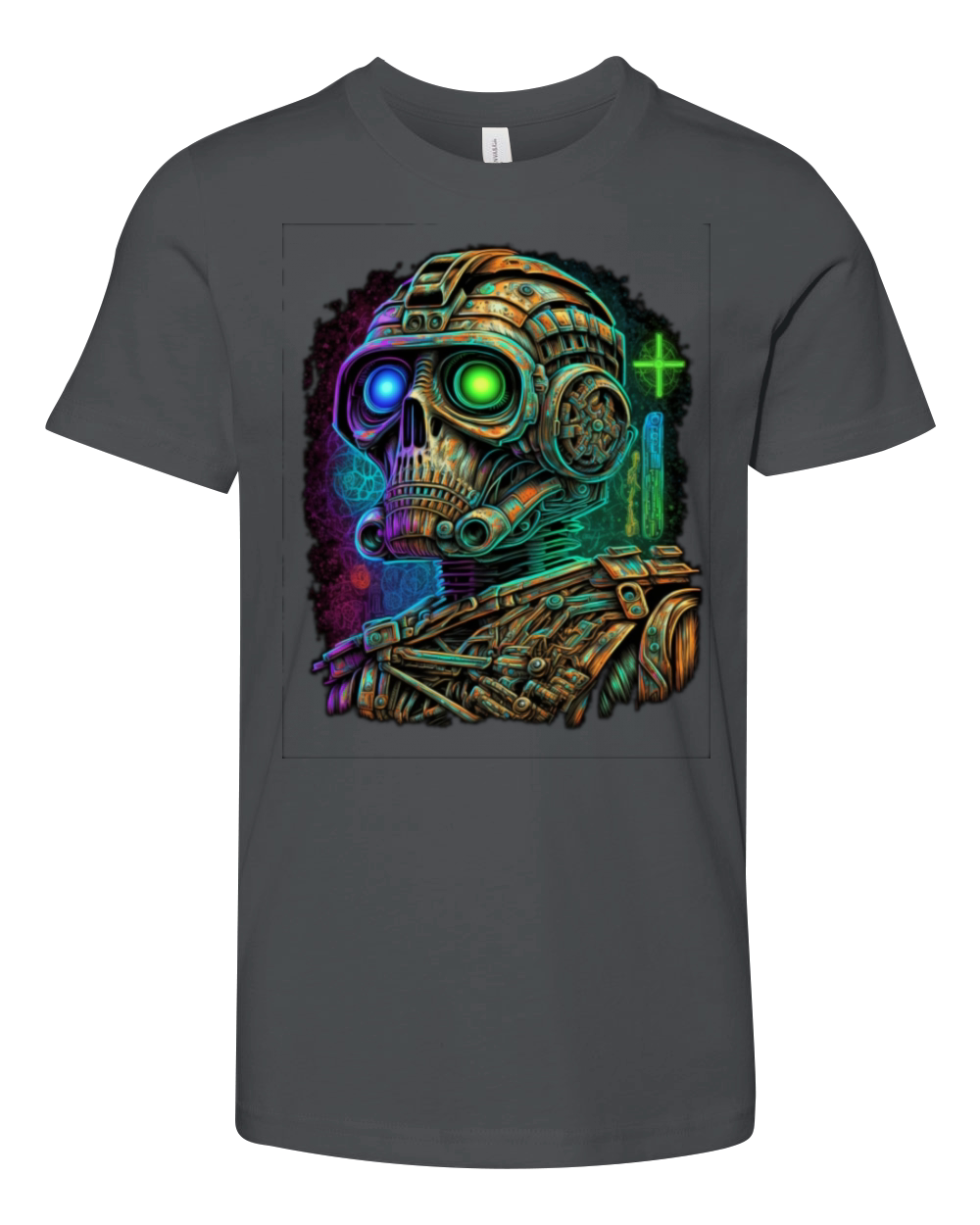 vintage robot Youth Unisex Jersey Tee