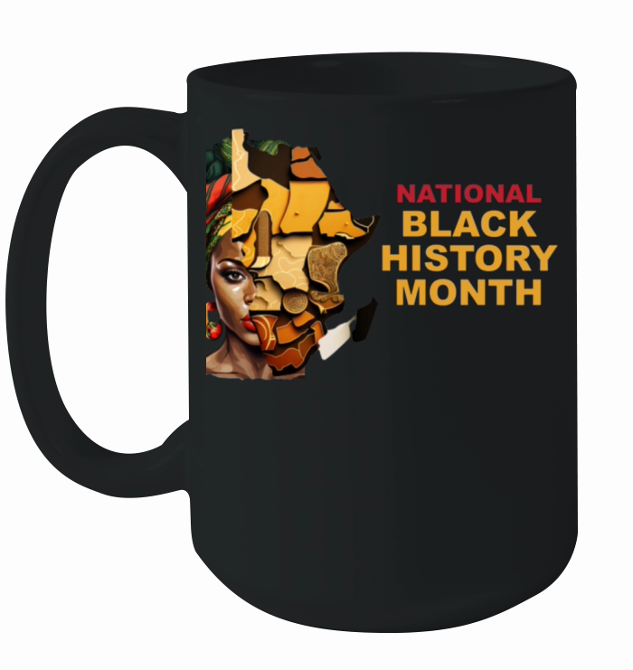National Black History Mounth T-shirt Ceramic Mug