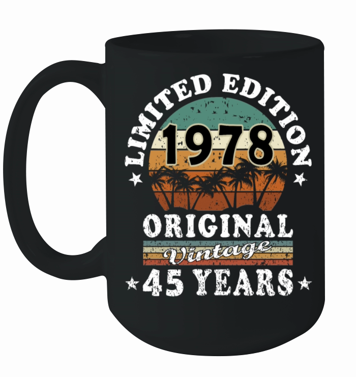 Original May vintage 1978 45th birthday gift Ceramic Mug