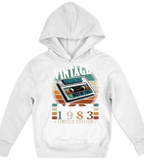 Ingenious since May 1983 - 40 years old Kids Hoodie
