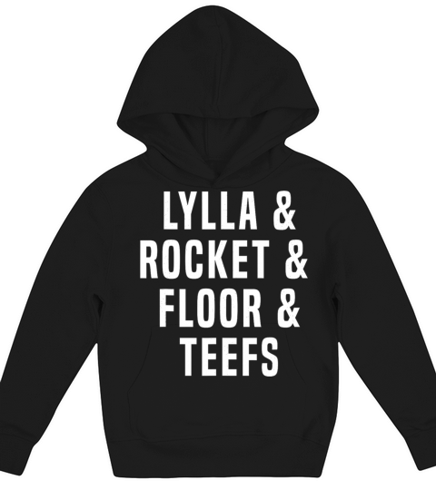 Lylla Rocket Floor Teefs Funny Birthday Quote Kids Hoodie