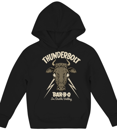 Vintage Death Valley Barbeque Kids Hoodie