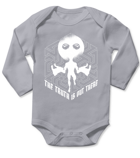 Christian Christianity Funny Alien Jesus Long Sleeve Baby One-Piece
