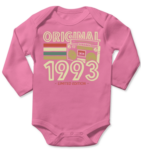 Legends are born in may 1993 - 30 years old Long Sleeve Baby One-Piece