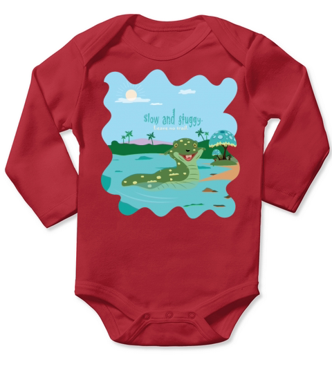 More Sluggy Long Sleeve Baby One-Piece