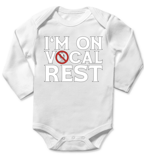 Musical Theatre Im On Vocal Best Drama Broadway Long Sleeve Baby One-Piece