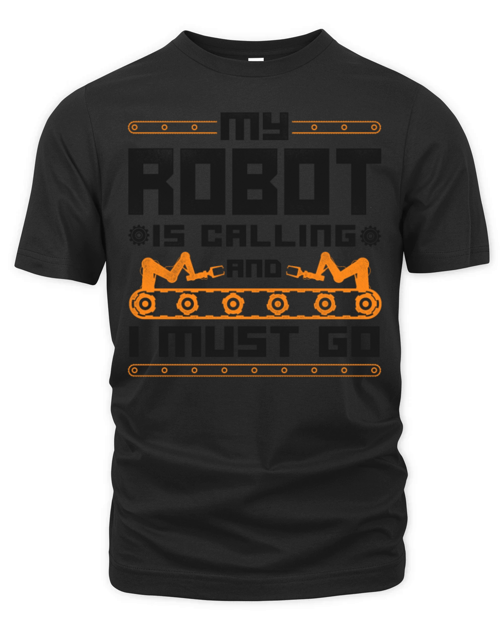 Robot Robotics Engineer Vintage My Organic Unisex T-shirt