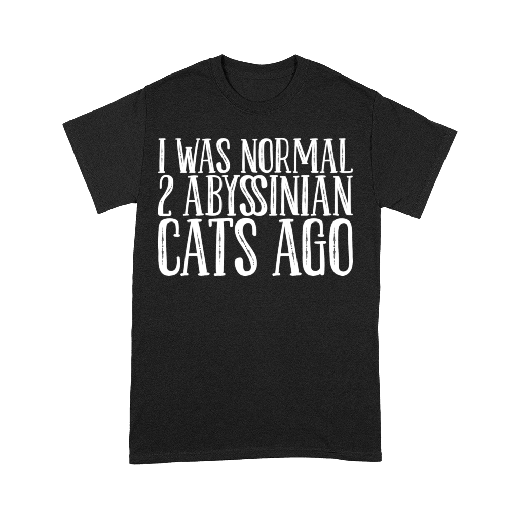 I was normal 2 abyssinian cats ago Premium T-shirt