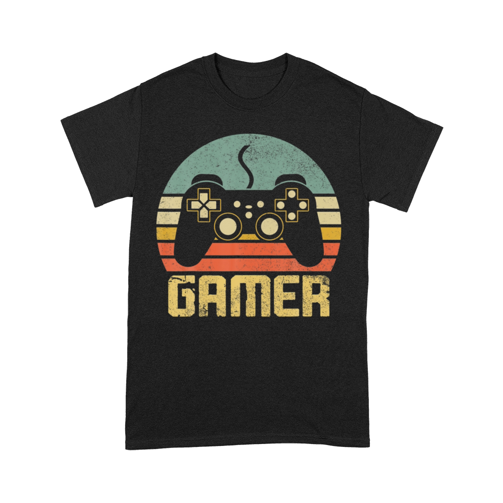 Vintage Retro Gamer Video Game Player Premium T-shirt
