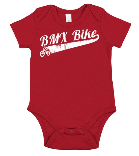 BMX Saying Short Sleeve Baby One-Piece