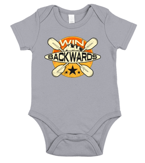 Rowing Win Backwards Water Sports Oarsmen Rower Short Sleeve Baby One-Piece