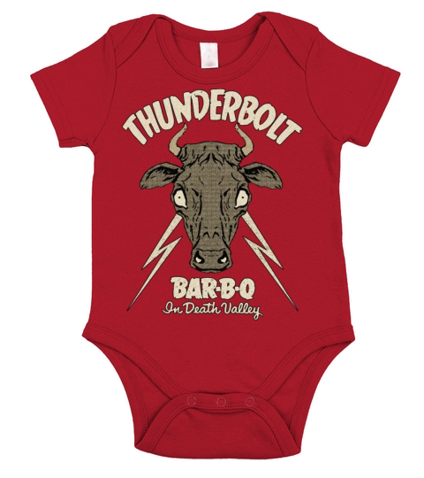 Vintage Death Valley Barbeque Short Sleeve Baby One-Piece