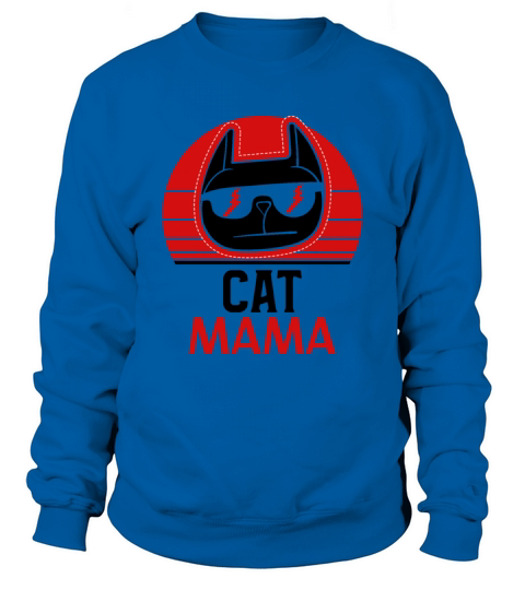 Cat Daddy Vintage Eighties Style Distressed Cat Sweatshirt Unisex