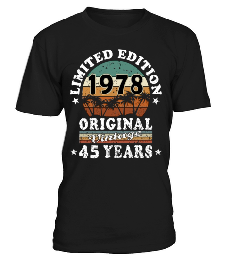 Original May vintage 1978 45th birthday gift T-Shirt Unisex